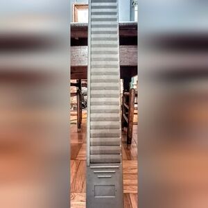 Vintage Metal Wall Mount 25 Slot Time Card Holder/ Rack